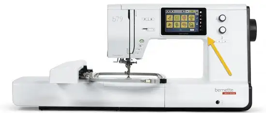 Bernette B79 Sewing Machine LCD Display