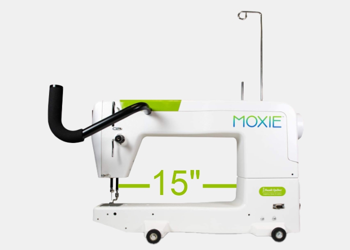 Handi Quilter Moxie Quilting Machine Review - Is it worth buying? 2 Handi Quilter Moxie Throat Space