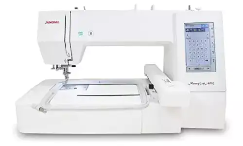 Janome Memory Craft 400E Sewing and Embroidery Machine