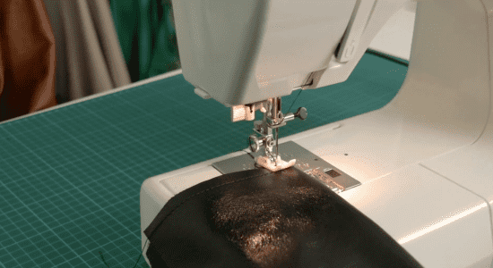 Can you sew leather with a sewing machine