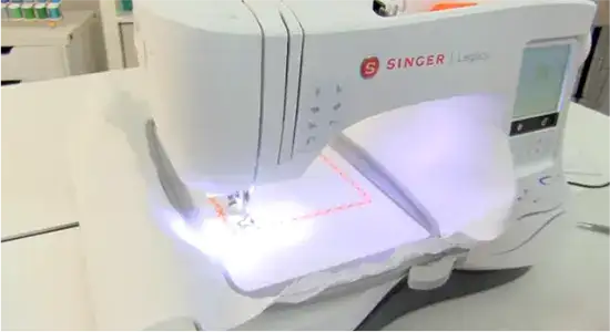 Singer embroidery machine