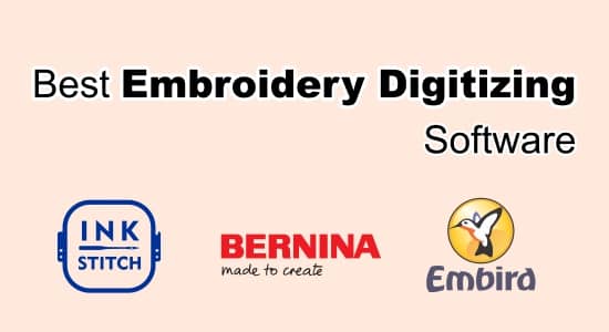 Best embroidery digitizing software
